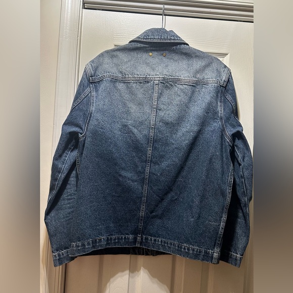 Designer Blue Denim Jacket - Picture 2 of 4
